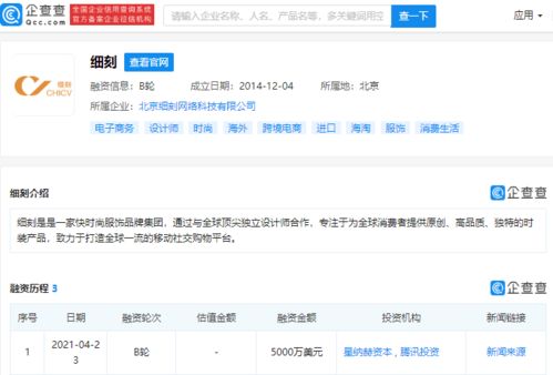 快時(shí)尚服飾品牌細(xì)刻獲5000萬美元融資，騰訊入局加速行業(yè)變革
